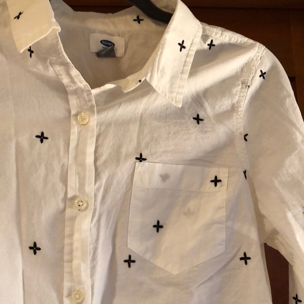 Embroidered button up - Picture 2 of 3